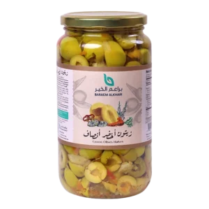 Green Olives Halves