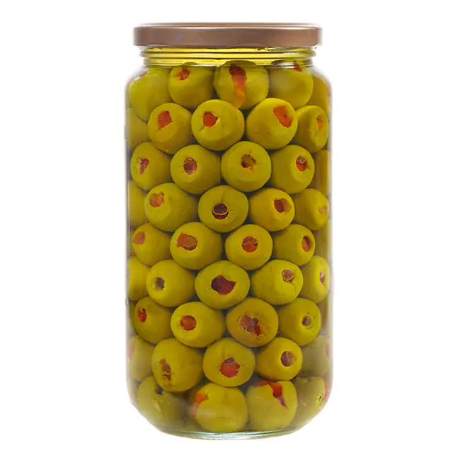 زيتون أخضر محشي فليفلة- 02