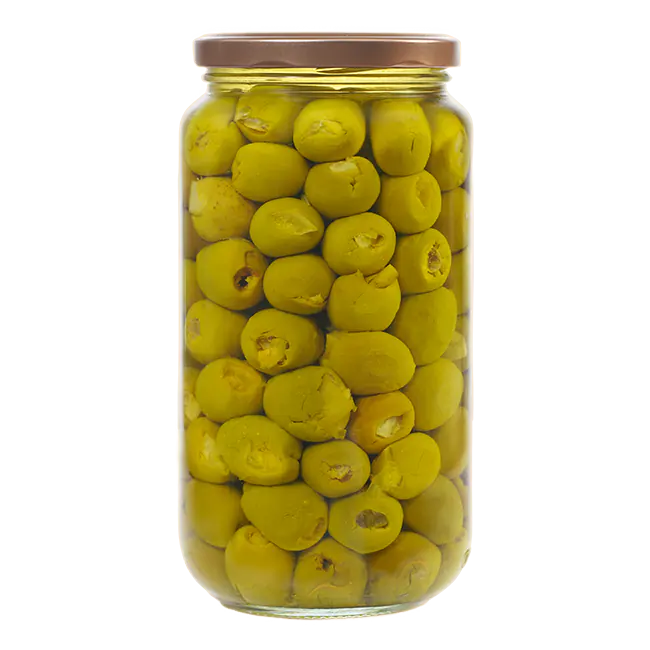 زيتون أخضر محشي ليمون- 02