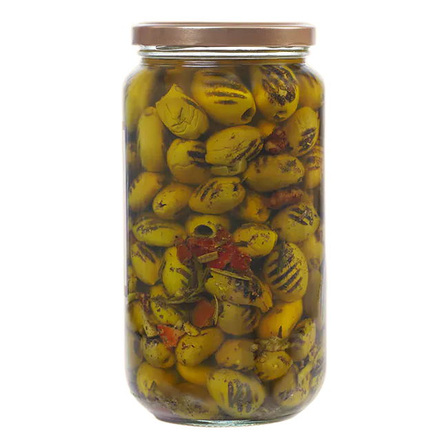 زيتون أخضر مشوي- 02