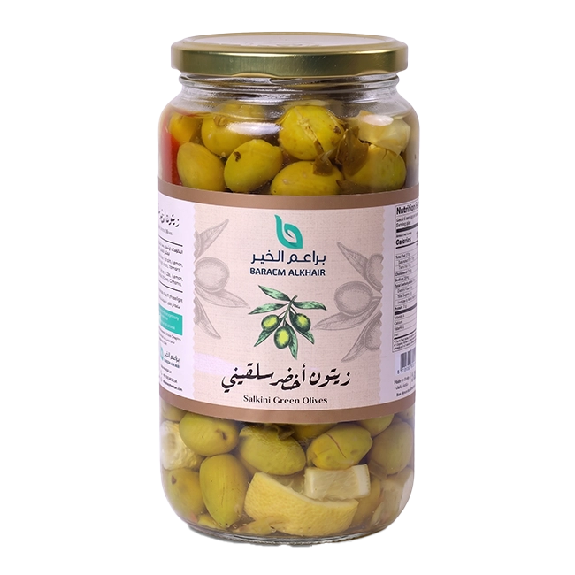 زيتون أخضر سلقيني