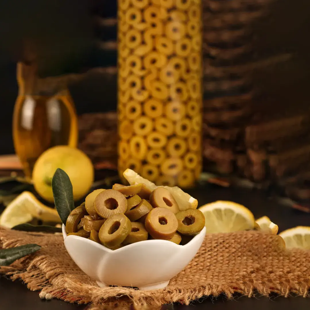 Green Olives- Slices-e