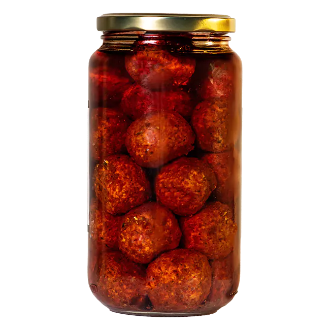 شنكليش بالفليفلة الحمراء- 02