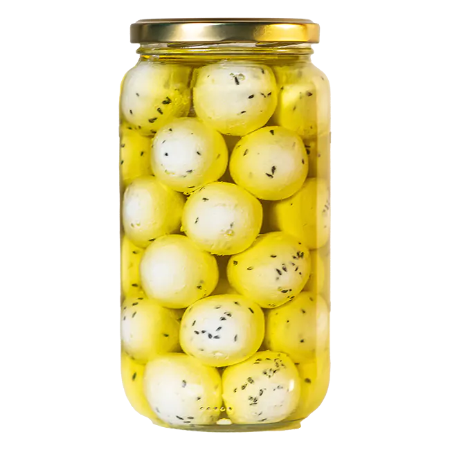 لبنة مكورة بحبة البركة- 02