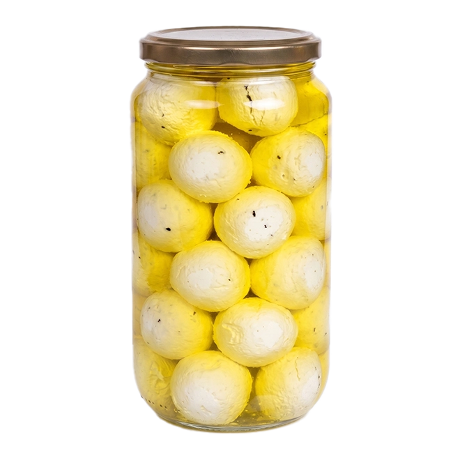 لبنة مكورة بحبة البركة