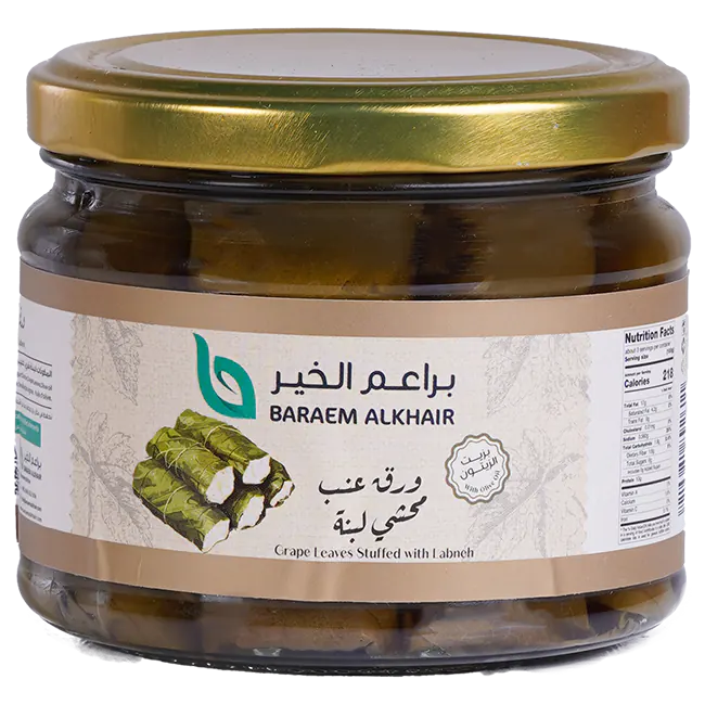 Grape Leaves Stuffed with Labneh 1