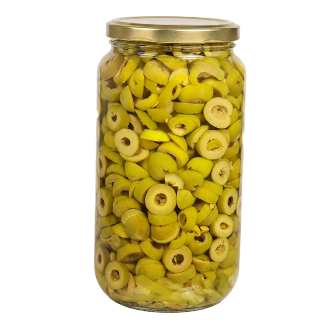 زيتون أخضر شرائح